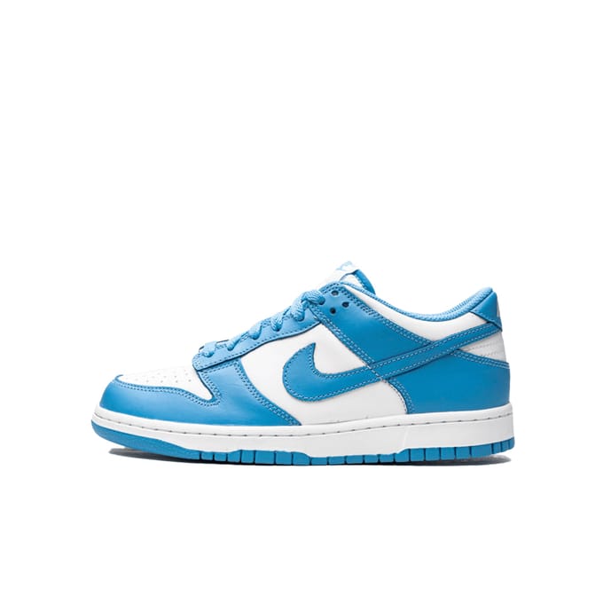 Nike Dunk Low - Wit/Blauw - Maat 35.5 - Sneakers - Limited edition