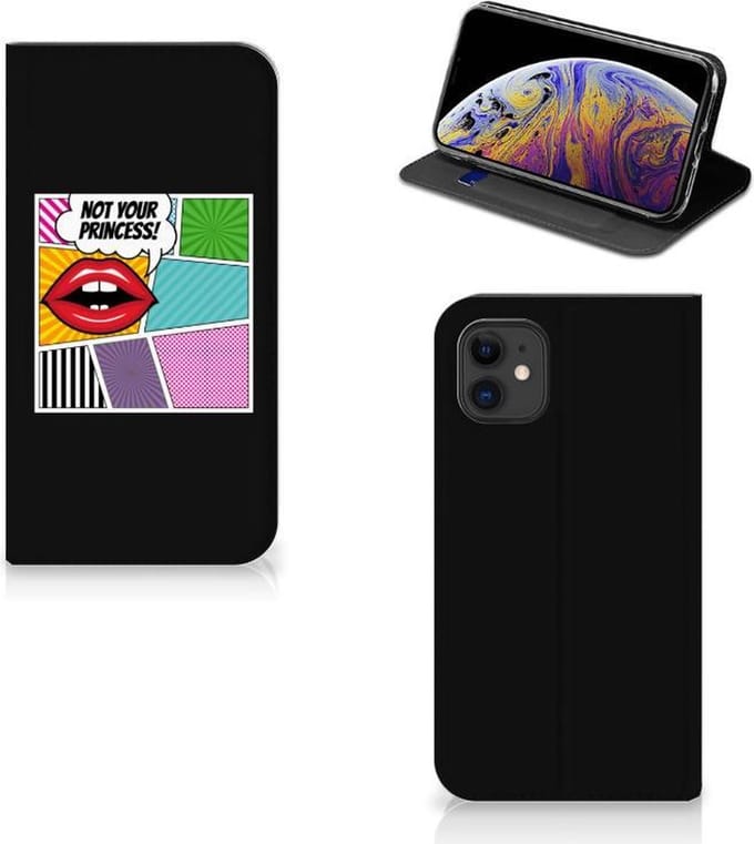 Apple iPhone 11 Hippe Standcase Popart Princess