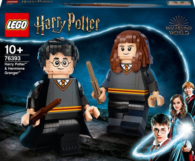 LEGO Harry Potter™ Harry Potter™ & Hermelien Griffel™ 76393