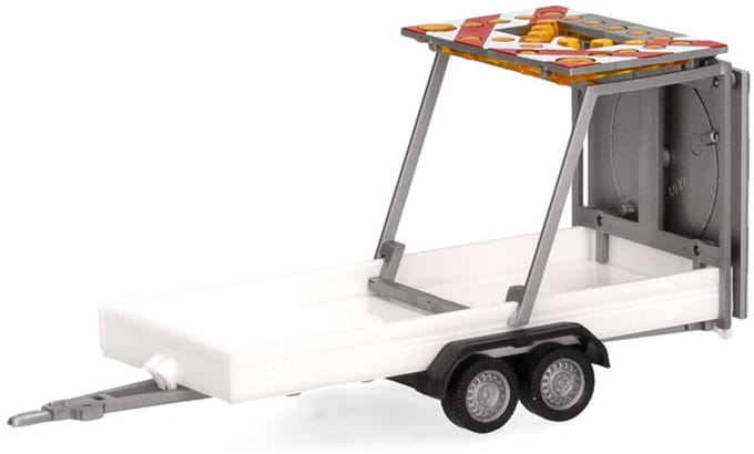 Aanhanger Pijlwagen, Wit