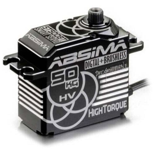 Absima Standaard servo ST50DBT Digitale servo Materiaal (aandrijving): Aluminium