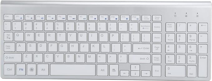 Ergonomische Draadloze Muis en Toetsenbord Set - Stil en Compact