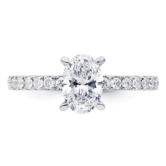 Luna Creation - 707.7354 - Ring - Dames - 585WG - Ringmaat 54