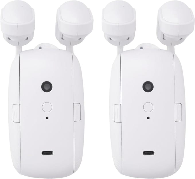 Gordijn Openers - Automatische Gordijnen - Slim Thuis - App en Sensor Bediening - 2 Stuks - Wit
