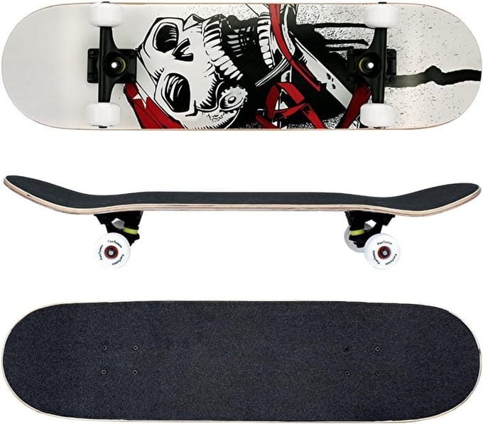 Klassiek Skateboard Compleet met ABEC-9 Lagers en Canadees Esdoornhout Deck
