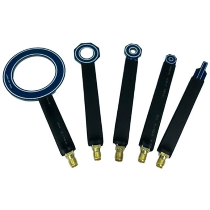 EMC EMI Near Field Probes Set Eenvoudige Magnetische Veld Probes 9KHz 7GHz Probes voor Ruimte Geleiding Straling zwart