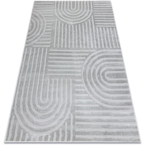 Kleden Rugsx Tapijt BALANCE 1918 grijs - Geometrisch, structure 80x150 cm