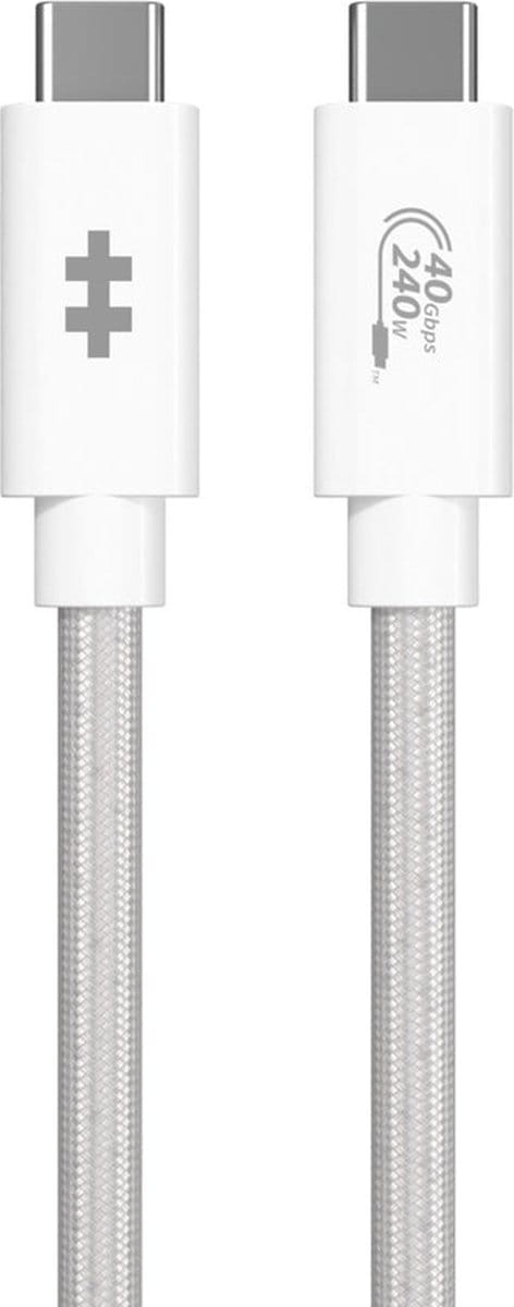 HYPER HyperDrive Next USB-kabel USB4 Gen 3x2 1,2 m USB C Wit