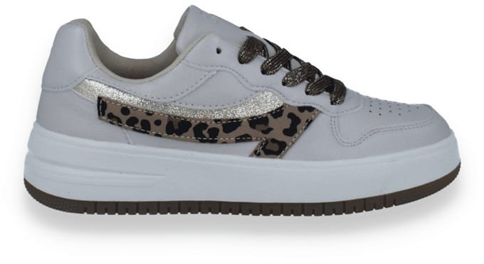 Sj Lifestyle Dames Sneaker | Beige | Maat: 37