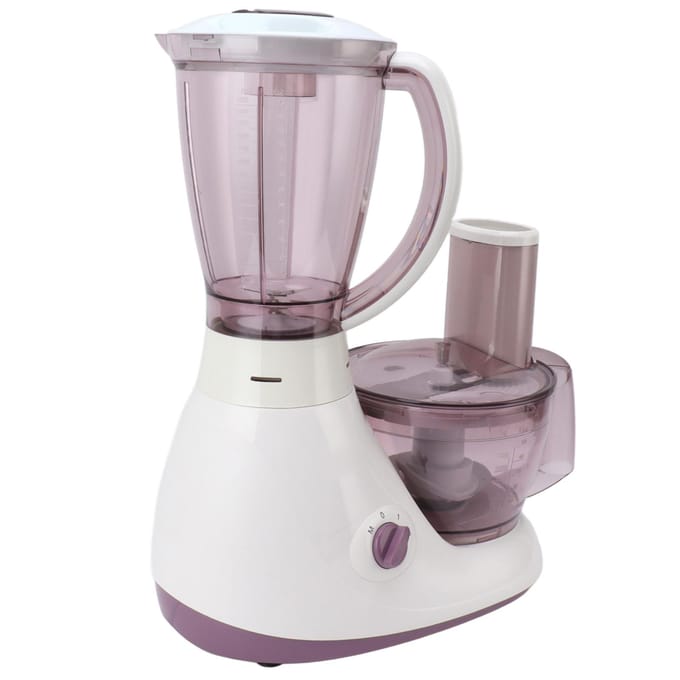 2000W Elektrische Mixer RVS Snijkop 3 Containers voor Keuken Restaurant Deeg Gebak L gray