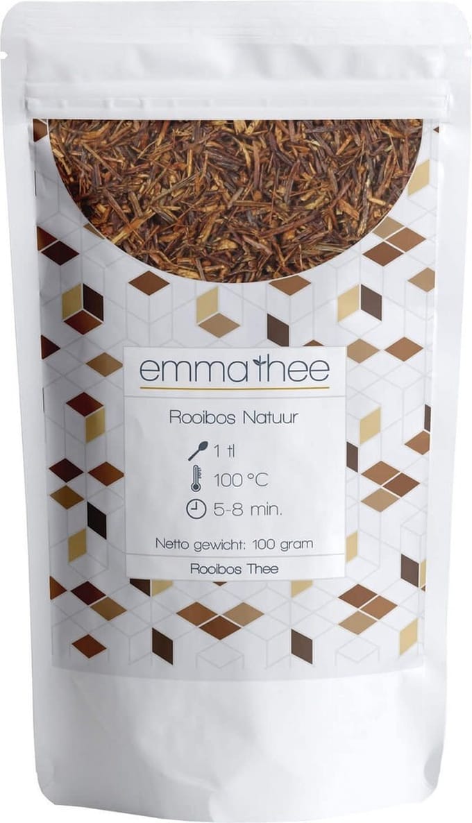 Rooibos Thee 500 Gram - Losse Thee - Puur & Natuurlijk - Cafeïnevrij