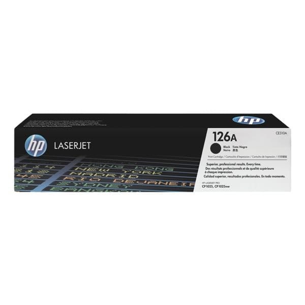 HP 126A - Tonercartridge - Origineel - Standaard Capaciteit - Zwart
