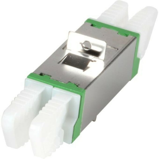 EFB Elektronik 53523.1 glasvezeladapter E-2000 (APC) 2 stuk(s) Groen