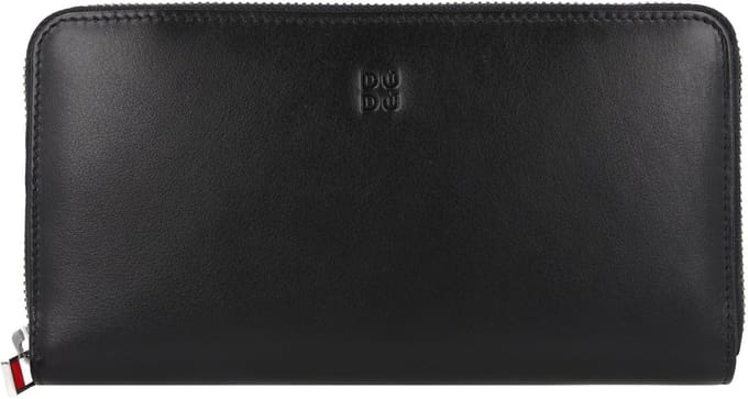DuDu Mauritius Portemonnee Leder 19 cm - Unisex - Horizontaal - navy