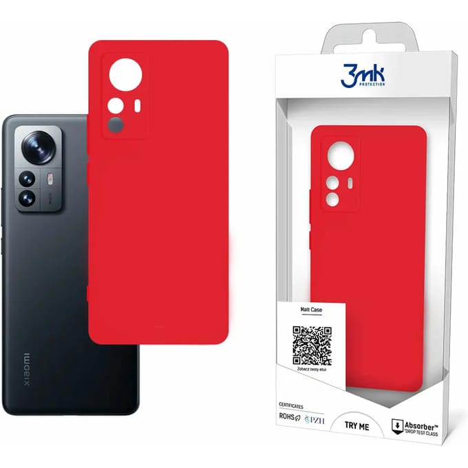 Smartphone hoesje 3MK Xiaomi 12 Pro - Strawberry