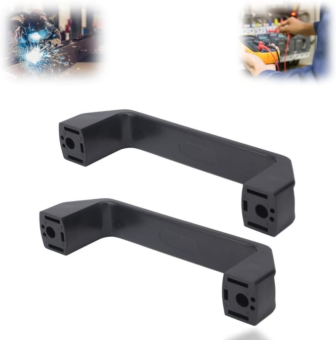 Duurzame Nylon Plastic Trekhandgrepen voor Industriële Apparatuur en Machine Gereedschap - Set van 2, 150mm