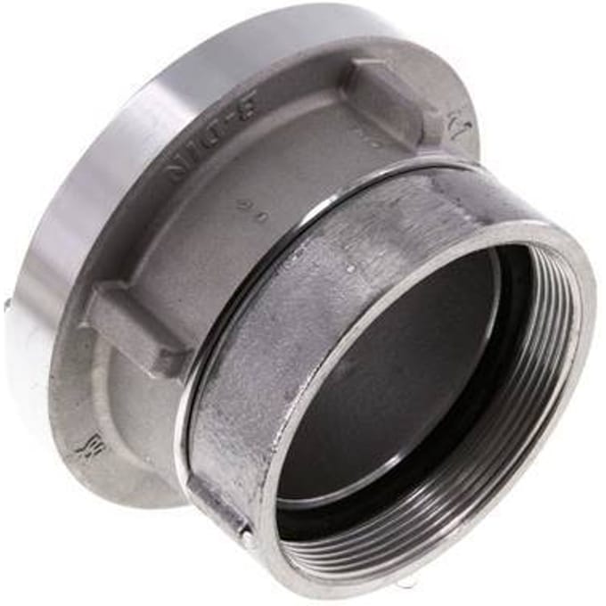75-B (89 mm) Gesmeed Aluminium Storz-koppeling G 3'' Binnendraad Draaibaar