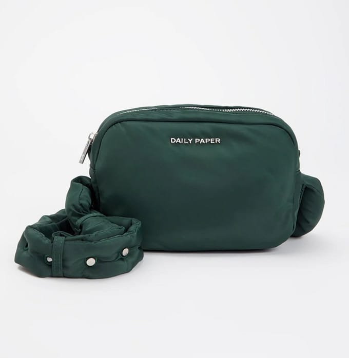 Daily Paper Mohi Compacte Crossbodytas - Groen - Verstelbare Schouderriem - Unisex