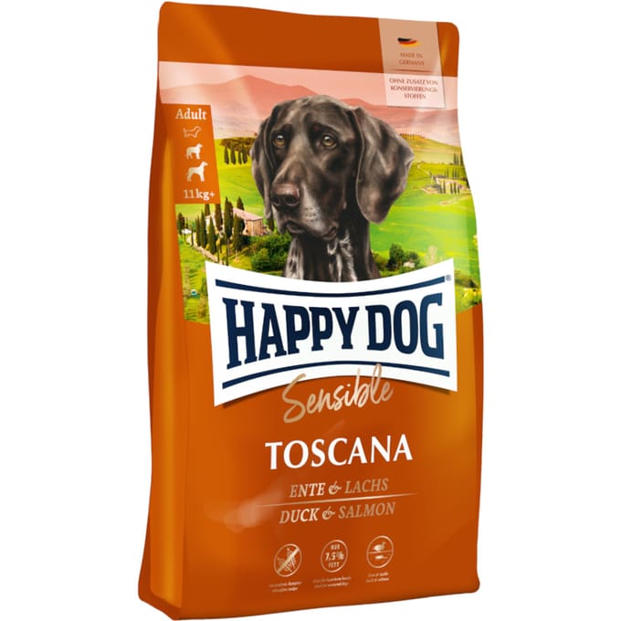 4 kg Happy Dog Supreme Sensible Toscane Hondenvoer