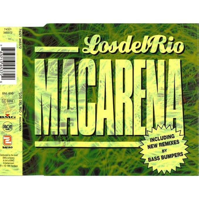CD LOS DEL RIO - Macarena 74321345372 RCA 1996 Australië Dance & Electronica Gebruikt