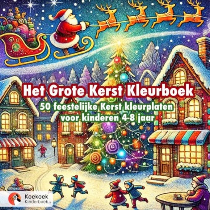 Het Grote Kerst Kleurboek - Koekoek Kinderboek