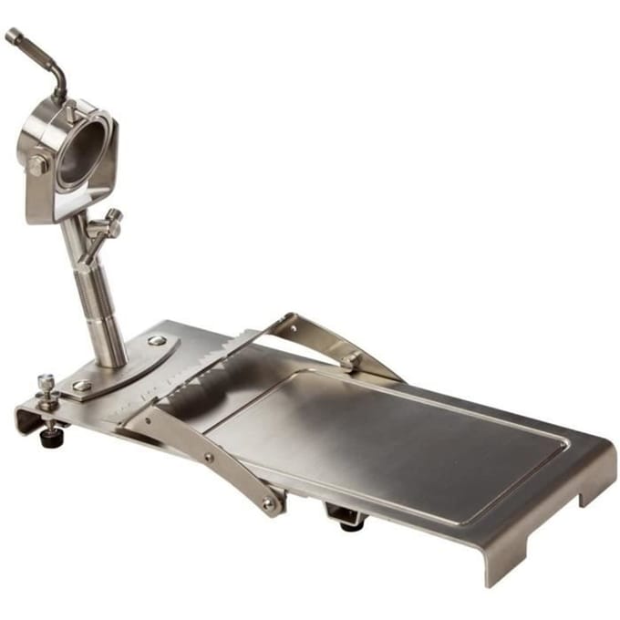 Support à jambon - Jamotec J4R LUXE - Acier inoxydable - Réglable en hauteur - Pieds caoutchouc antidérapants