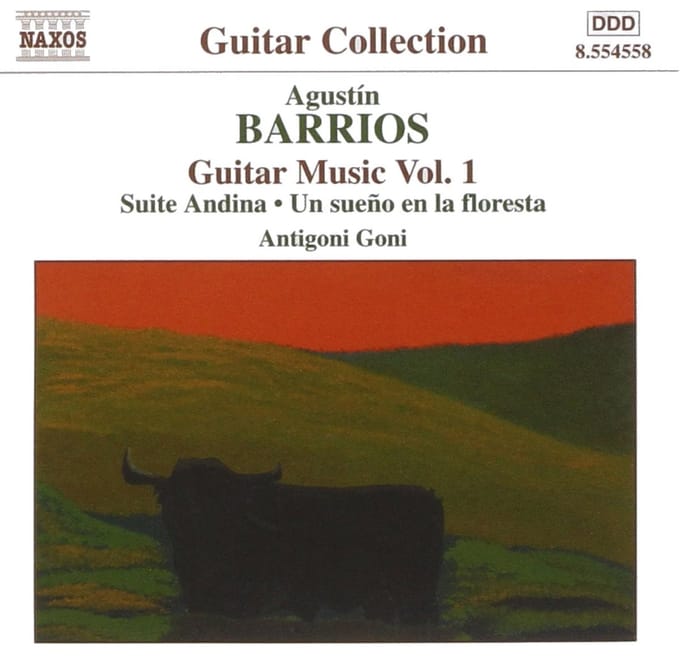Antigoni Goni - Barrios Mangoré: Guitar Music Volume 1 (CD)