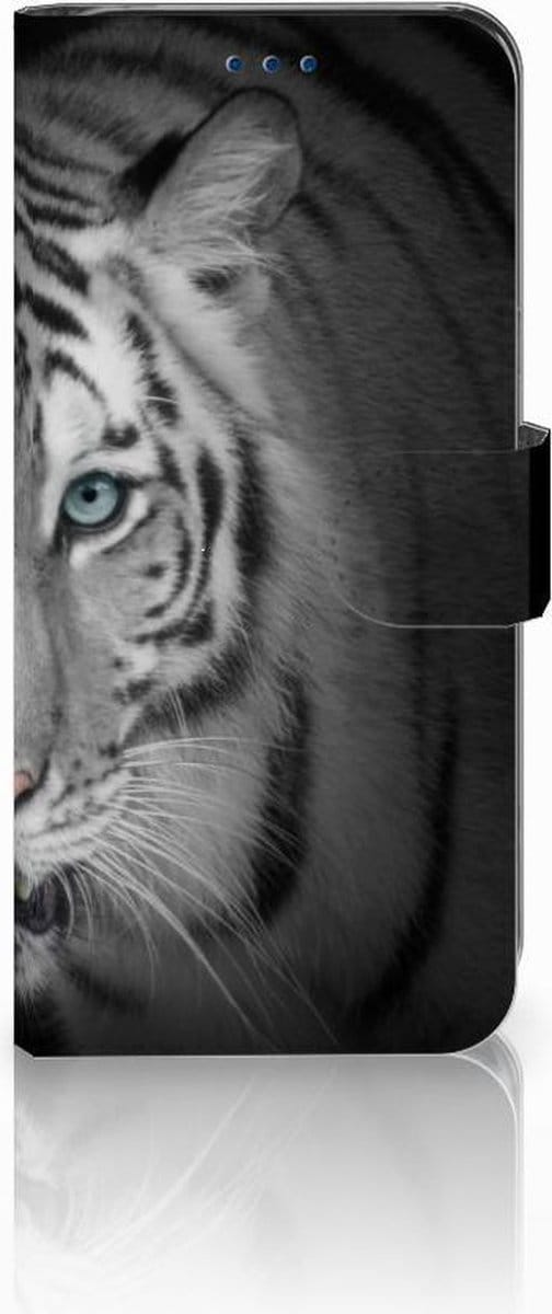 Samsung Galaxy S8 Telefoonhoesje met Pasjes Tijger