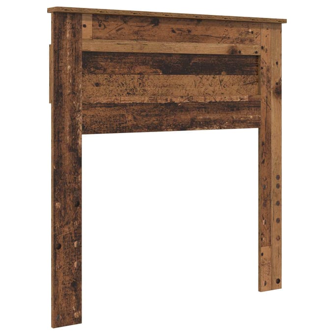 vidaXL Hoofdbord Oud Hout Bewerkt hout