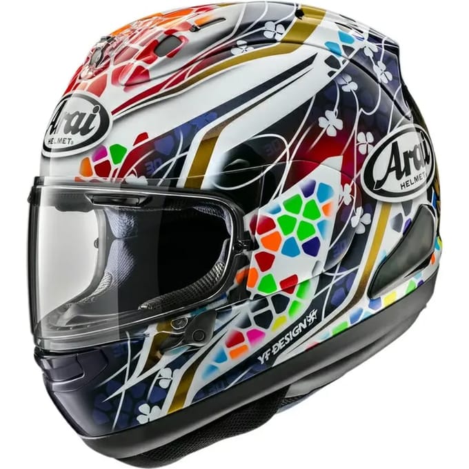 Volle motorhelm Arai RX-7V EVO Nakagami GP2
