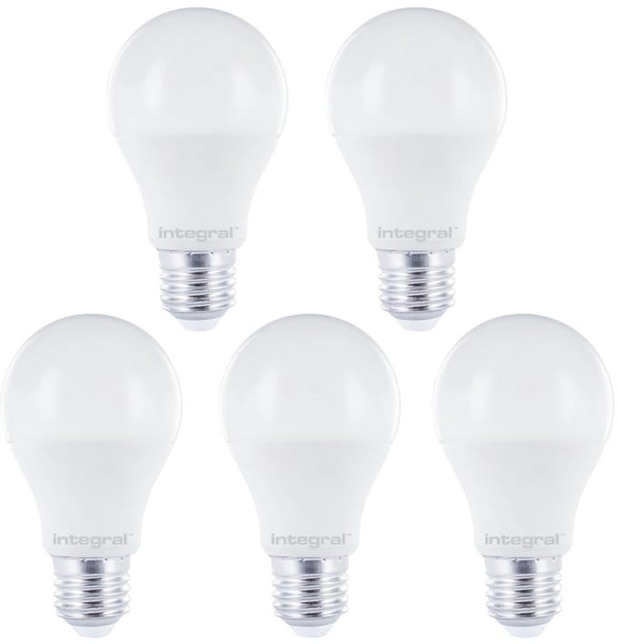 5 Pack - E27 Led Bol Lamp A60 - 7W - 806 Lm - 5000K Daglicht Wit - Non Dimmable