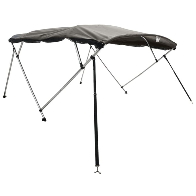 vidaXL - Biminitop - 4 - bogen - met - mesh - zijwanden - 243x(170-182)x137 - cm