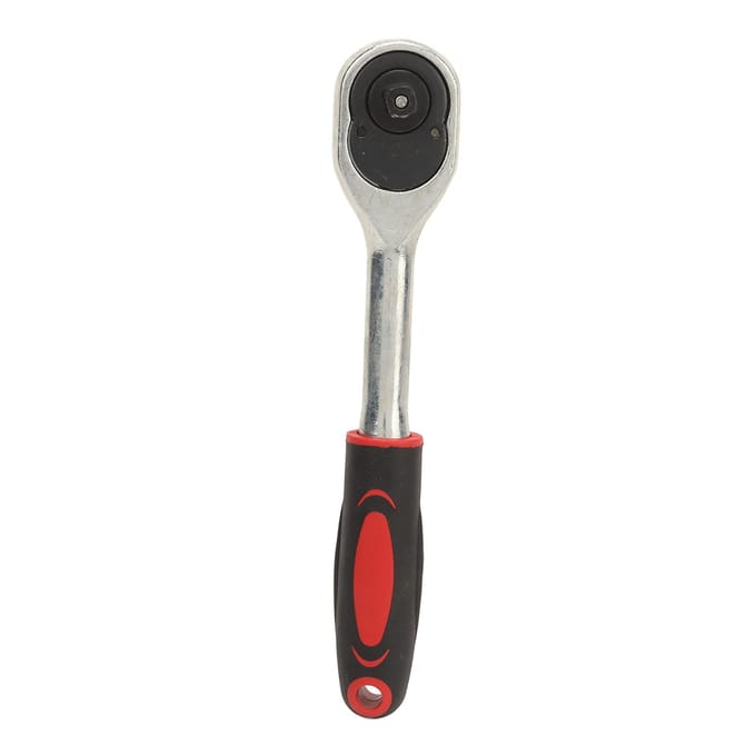 Ratelsleutel Dopsleutel Set Snelle Auto Reparatie Gereedschapskit CRV Industrieel Hardware 14 inch gray