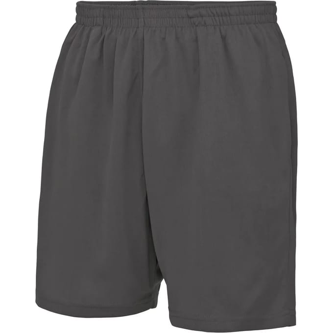 Just Cool Cool Shorts JC080 - Charcoal (Solid) - XS