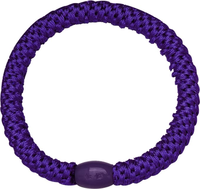 Hidzo Haarelastiekje - Elastiek & armband - Paars