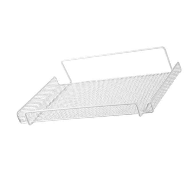 Wandmontage Plankbeugel van Koolstofstaal voor TV-accessoires WiFi-router TV-box Settopbox white