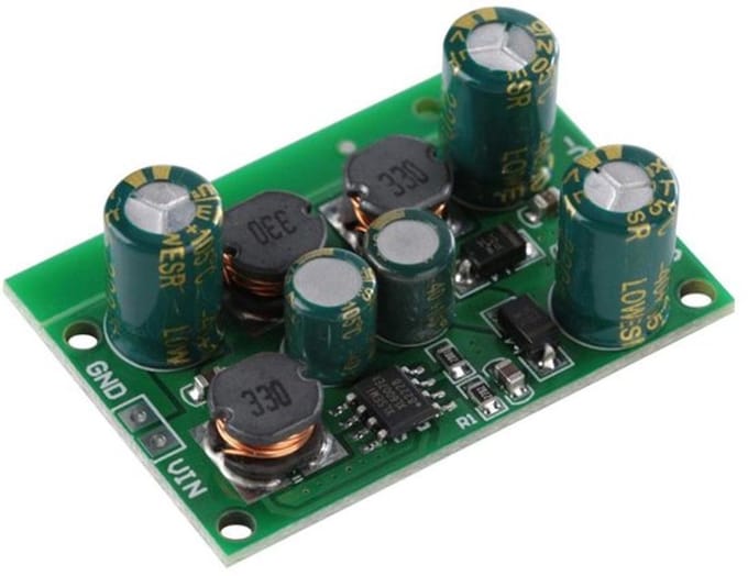 DC-DC Spanningsconverter - Step Up Step Down Regulator - Positieve Negatieve Spanning - ± 15VDC - Voor Elektronica Projecten - Compact Fo