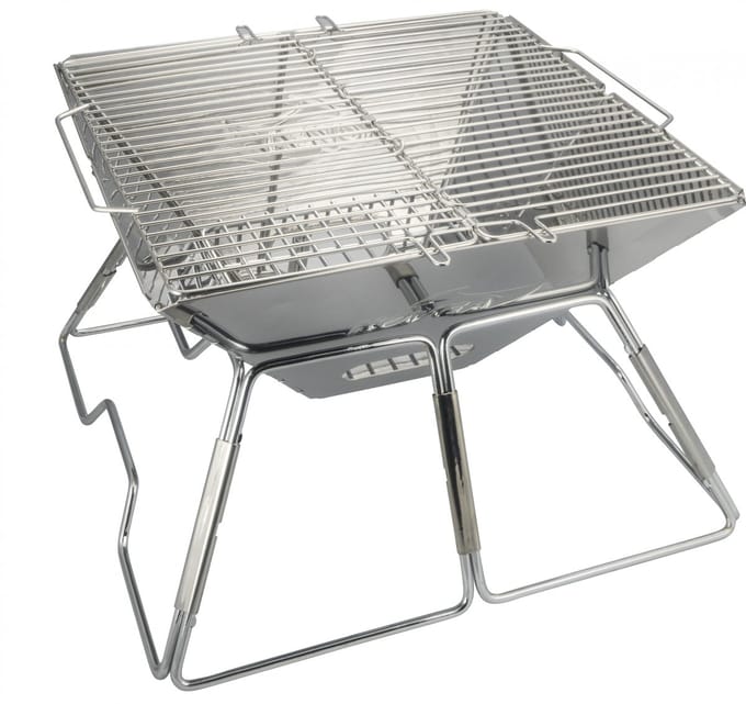 AceCamp BBQ opvouwbaar | stainless steel | small 36 x 34 x 22cm