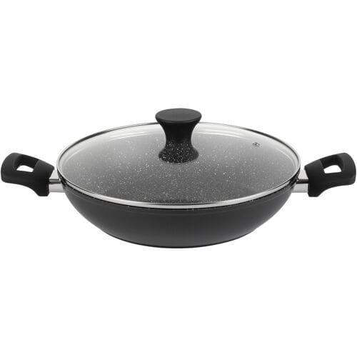 ERNESTO Aluminium serveerpan Ø 28 cm (Zwart)