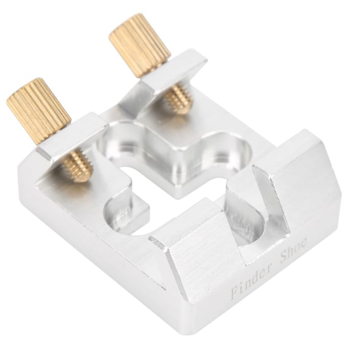 Zoeker Montagebeugel Astronomie Telescoop Aluminiumlegering Zwaluwstaart Basis Sleufplaat white