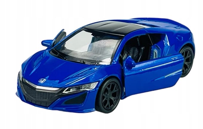 Welly 2017 Honda NSX Blauw Metaal Model Auto 1:34
