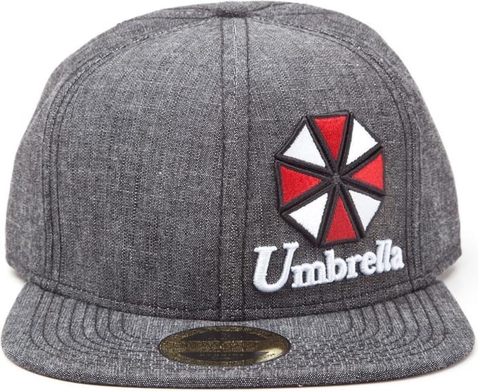 Resident Evil - Umbrella logo snapback pet grijs - Merchandise games