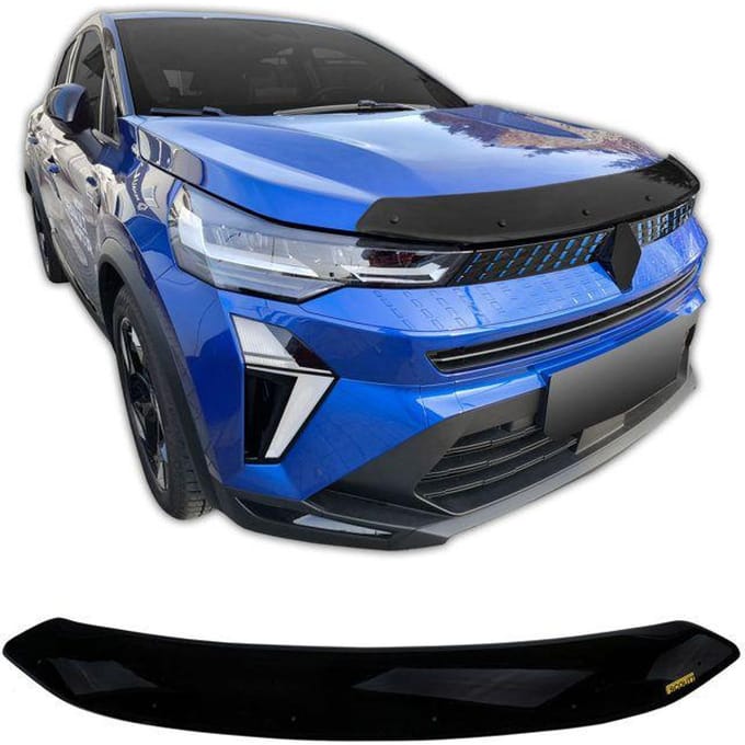 SCOUTT | Bra Capot Déflecteur Protection pour Renault Captur Depuis 2024, Aérodynamique, Assemblage Facile, Aucun perçage requis