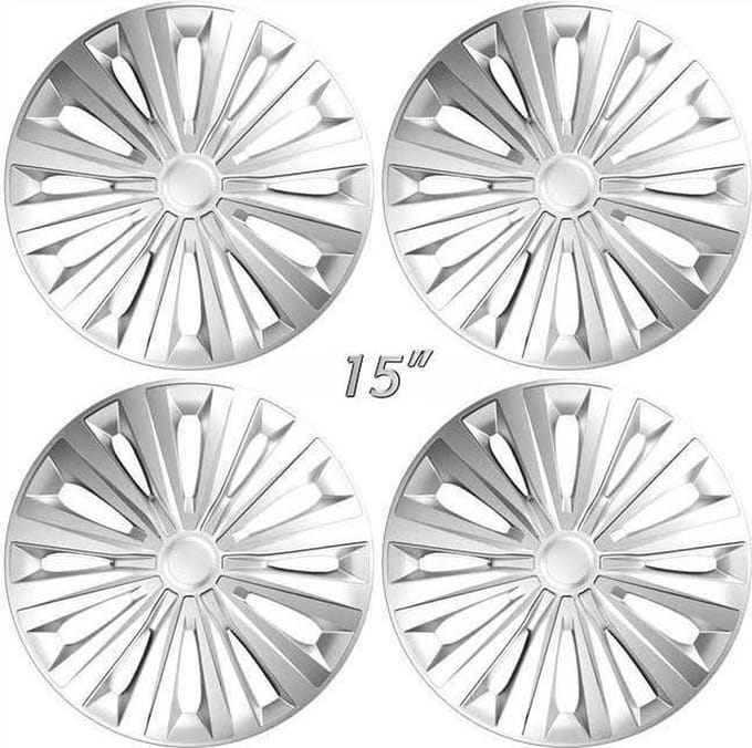 Wieldoppen MULTI-S 15 inch zilver (set a 4 stuks in doos)