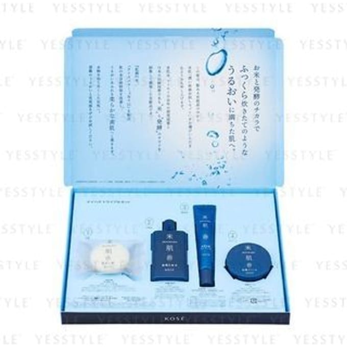 Kose - Maihada Moist Sensation Face Set 4 pcs