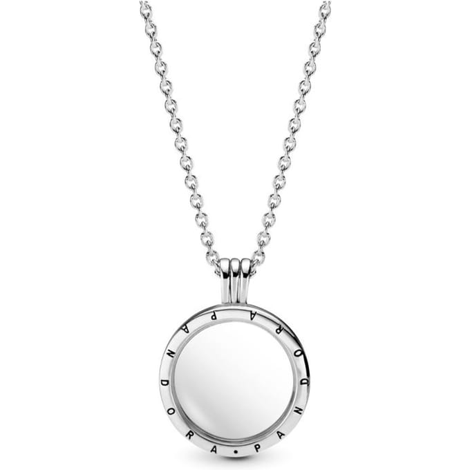 Pandora Drijvende Doos Ketting Damesketting Zilver 590529 Box,60 white