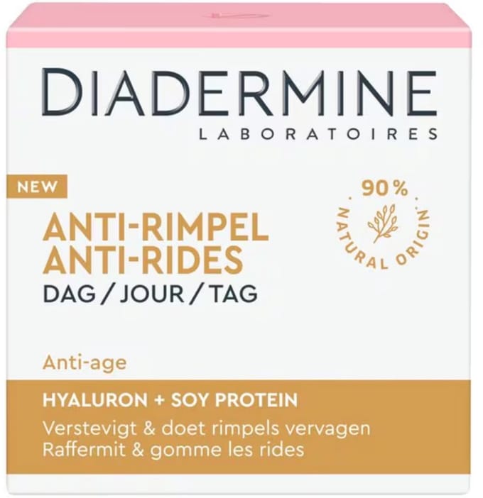 Diadermine Double Action Anti-Rimpel Dagcrème - 50 ml