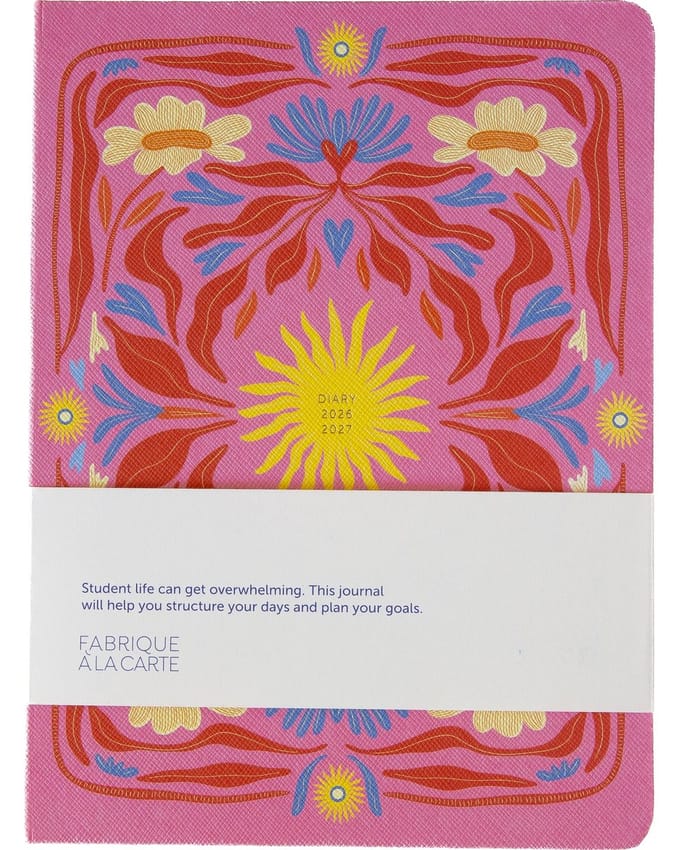 Fabrique - Schoolagenda 2026/2027 - Sun Pink - A5