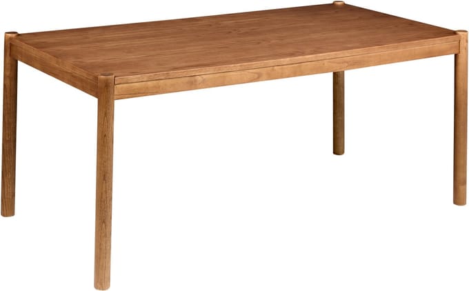 FONDIS - Eettafel - Donker eikenhout - 180 x 90 cm - MDF