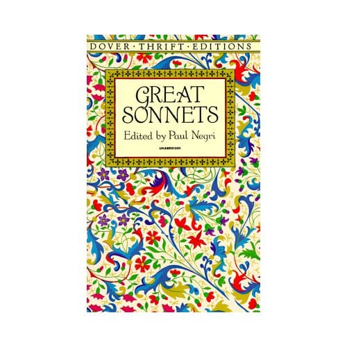Great Sonnets - Paul Negri